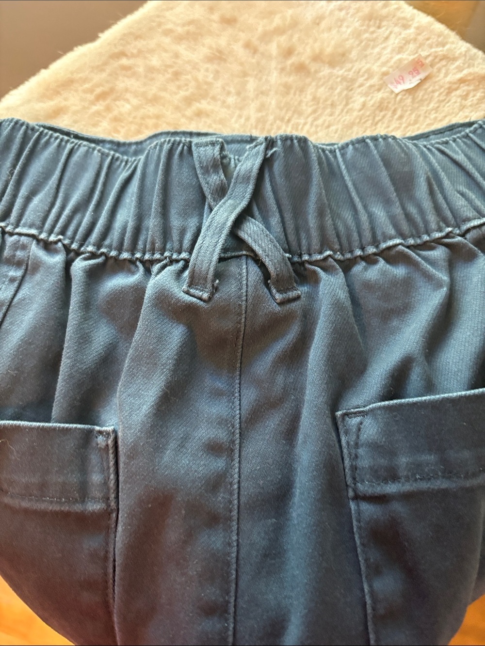 Knox Rose Navy Ankle Cargo Pants Size M - Picture 8 of 11
